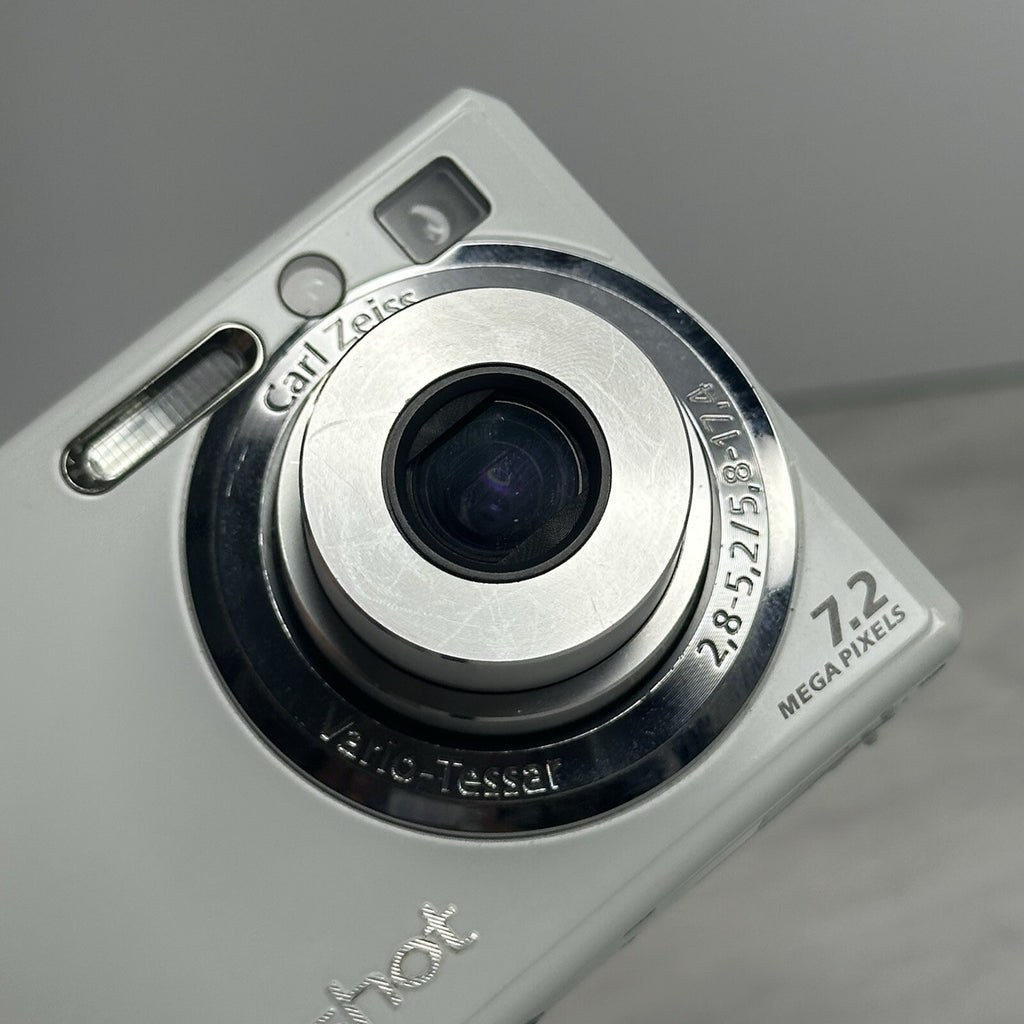Sony CyberShot Super Steady Shot DSC-W80 White Digital Camera