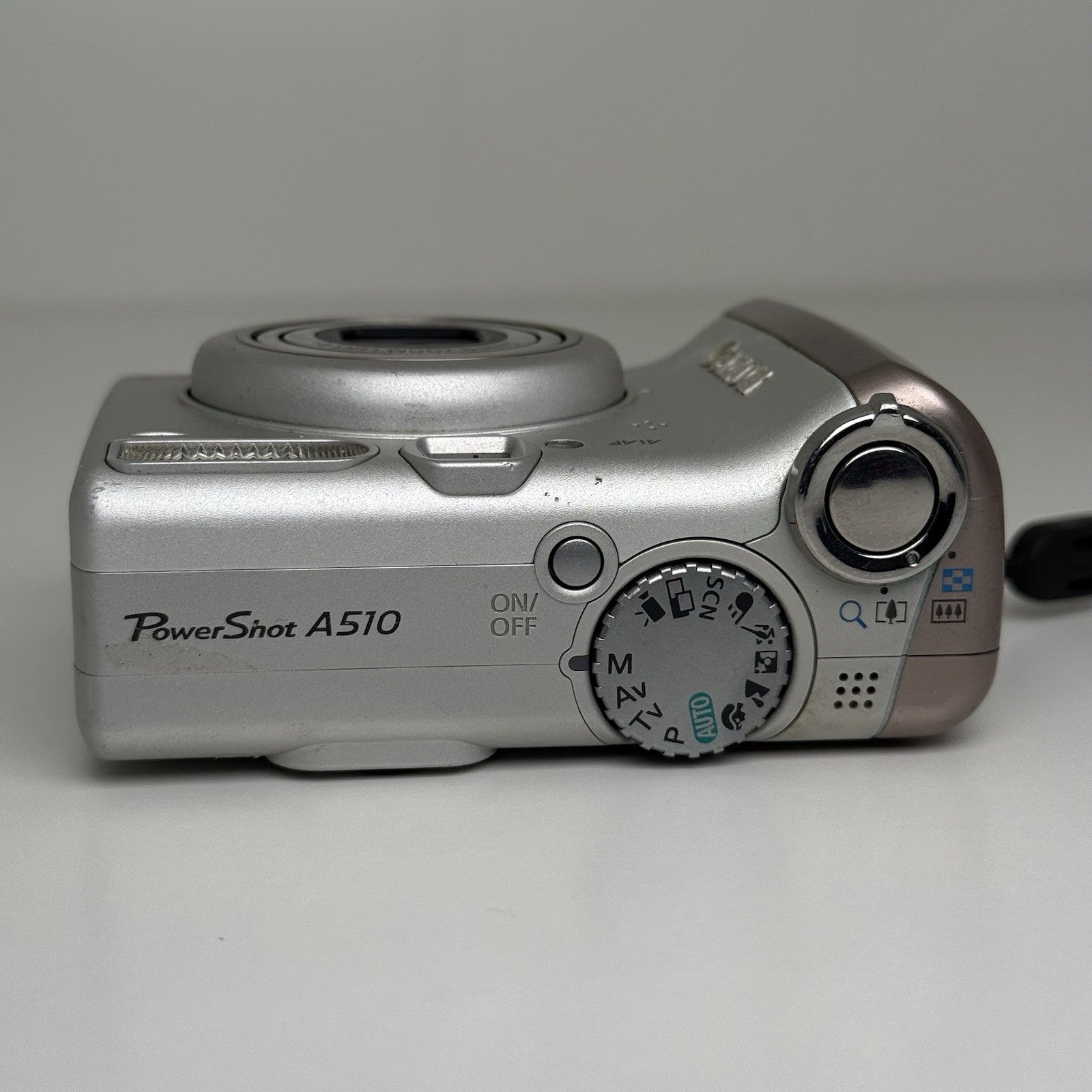 Canon PowerShot A510 Silver Compact Digital Camera FOR PARTS!