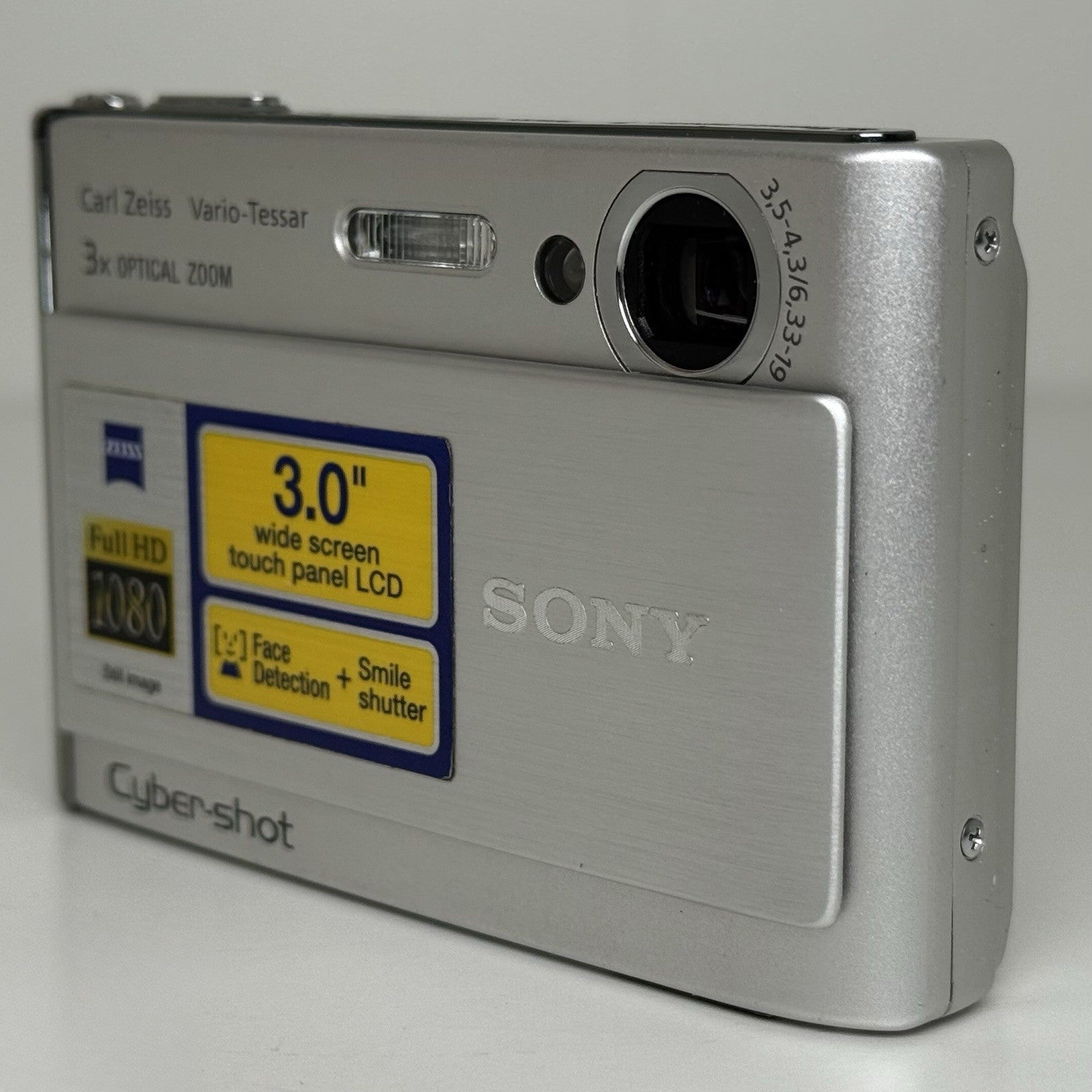 Sony CyberShot DSC-T70 Silver Compact Digital Camera