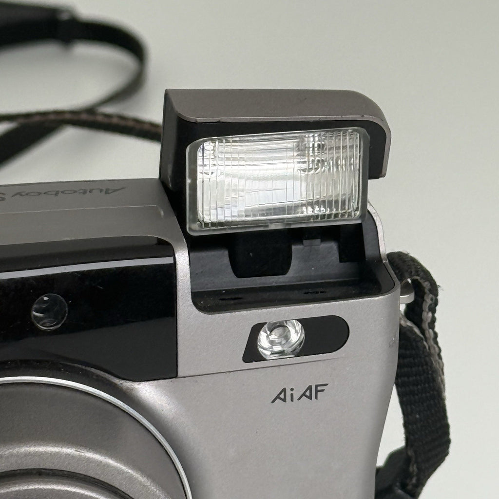 Canon Autoboy SII Panorama 35mm Film Camera w/ Case & Strap S2