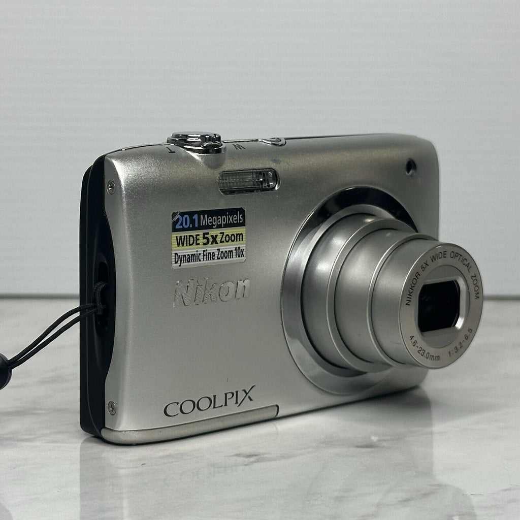 Nikon Coolpix A100 Champagne Silver Digital Camera