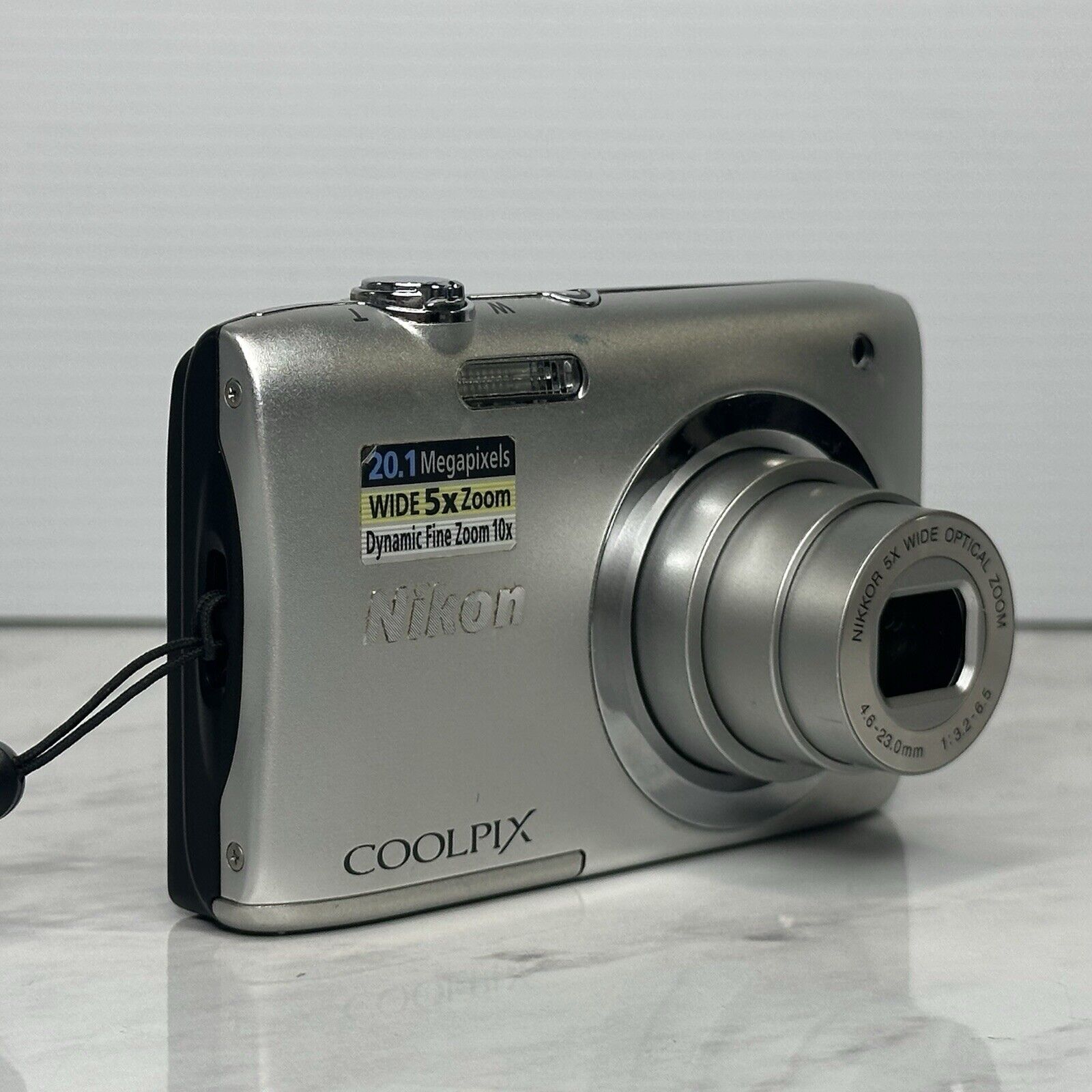 Nikon Coolpix A100 Champagne Silver Digital Camera