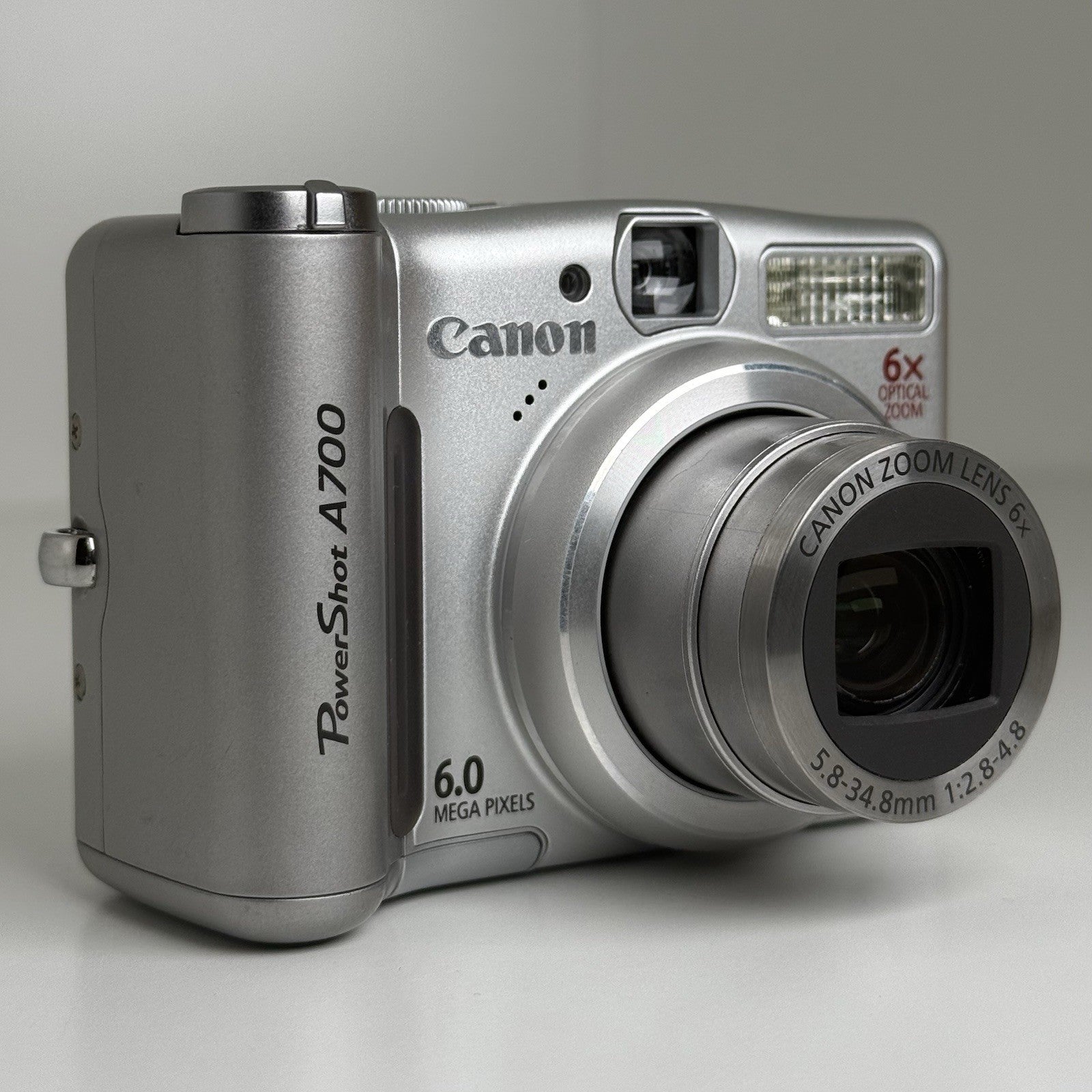 Canon PowerShot A700 Silver Compact Digital Camera + Box