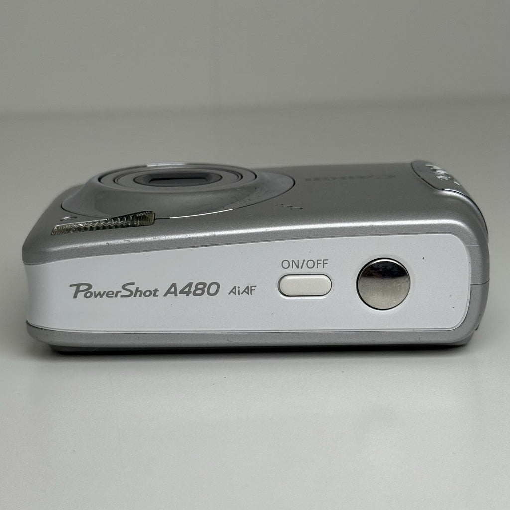 Canon Power Shot A480 Silver Compact Digital Camera