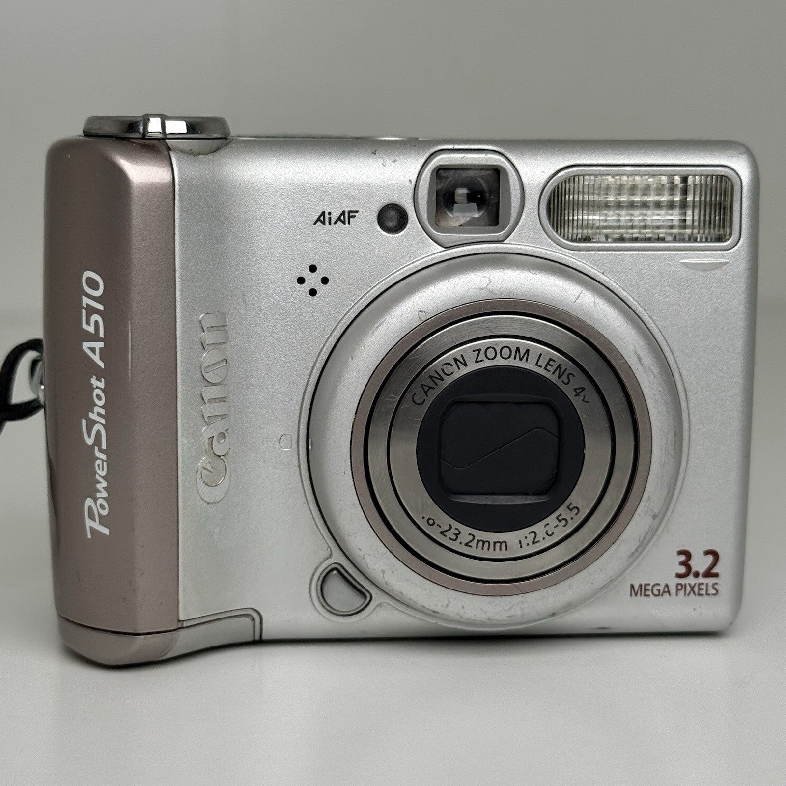 Canon PowerShot A510 Silver Compact Digital Camera FOR PARTS!