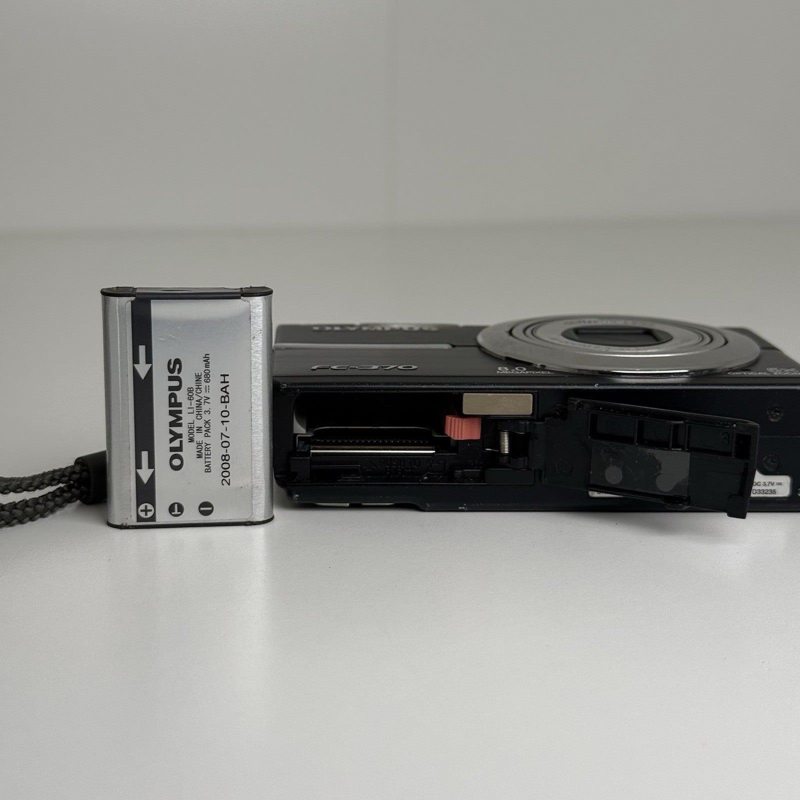 Olympus FE-370 Black Compact Digital Camera