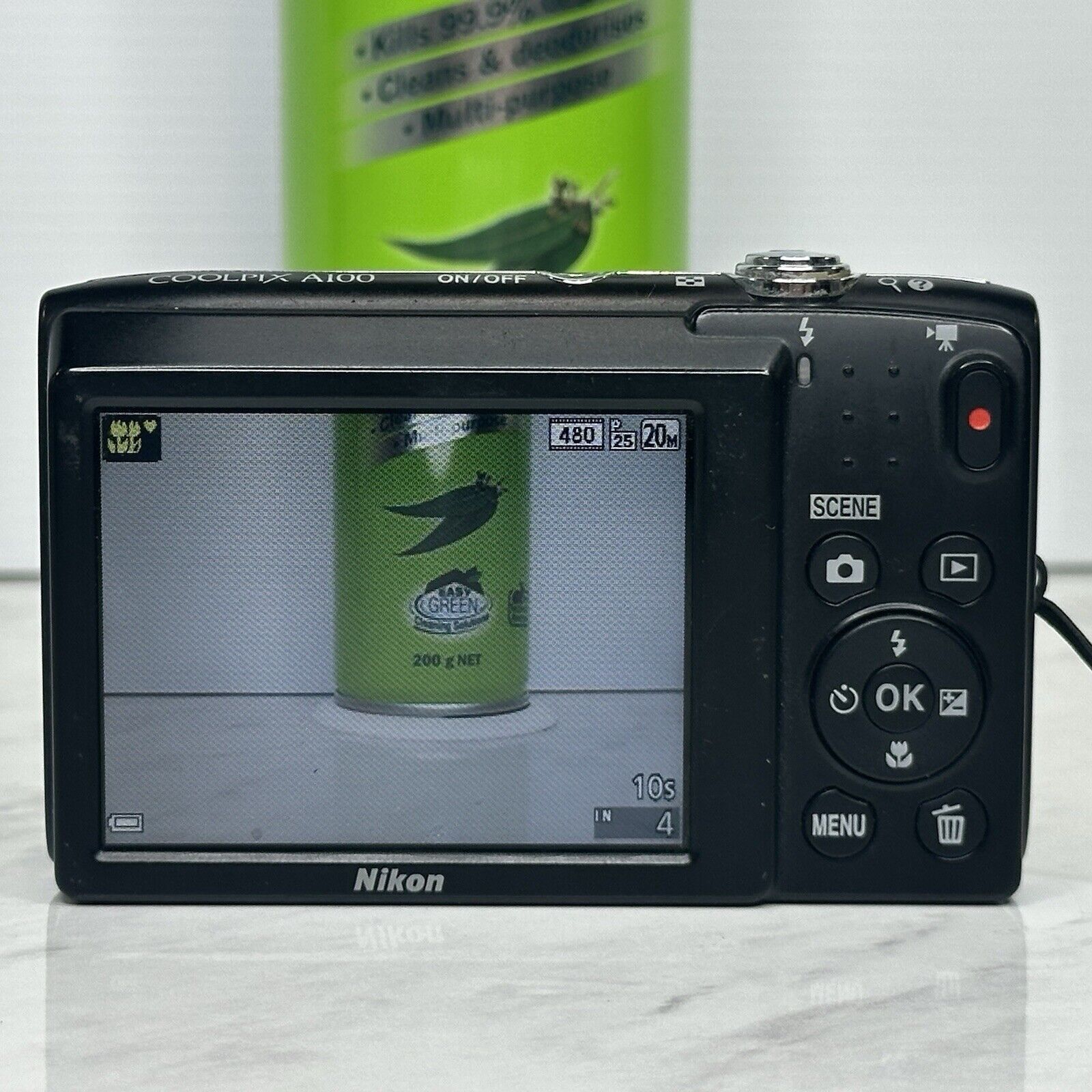 Nikon Coolpix A100 Champagne Silver Digital Camera