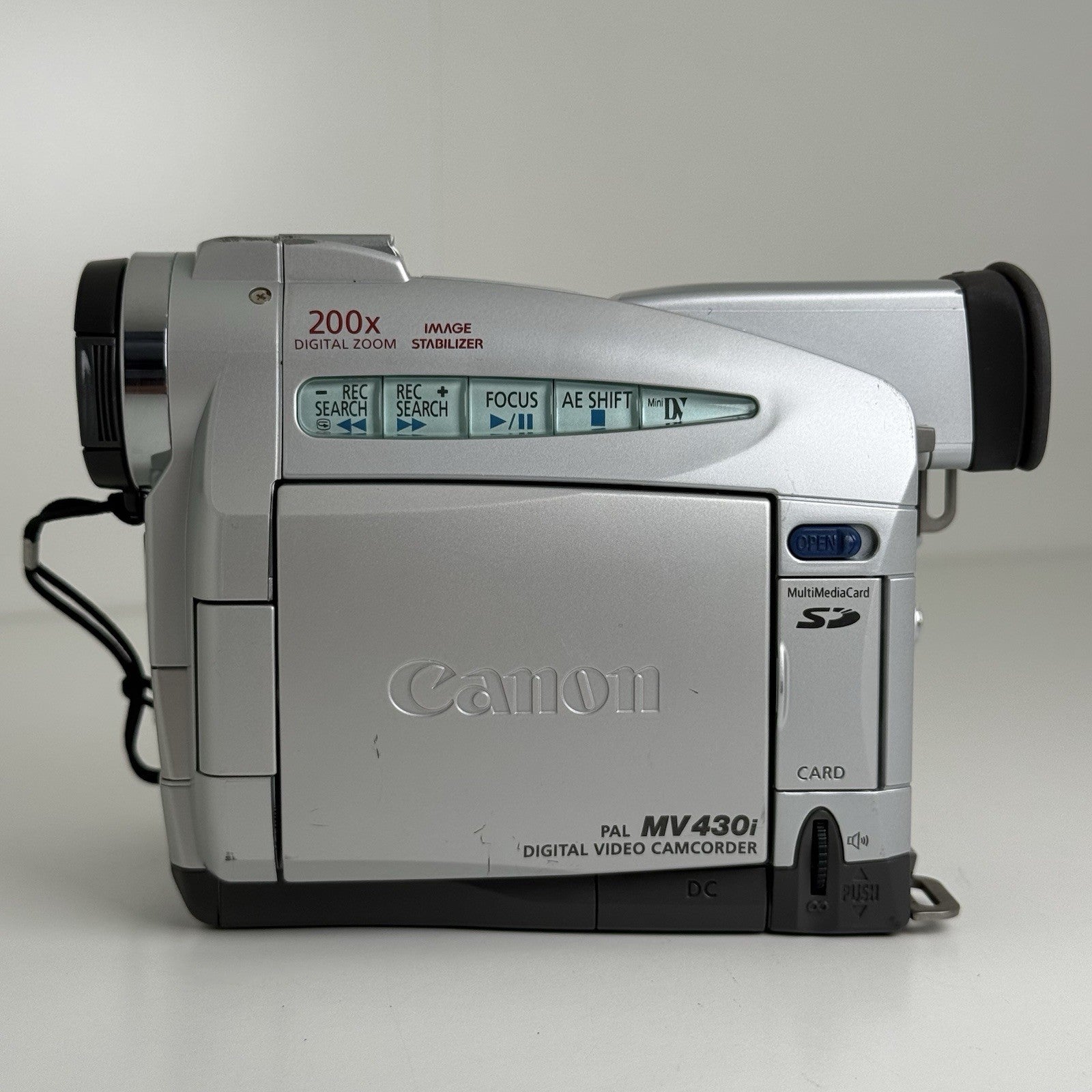 Canon MV430i MiniDV SD Card Digital Video Camcorder Camera