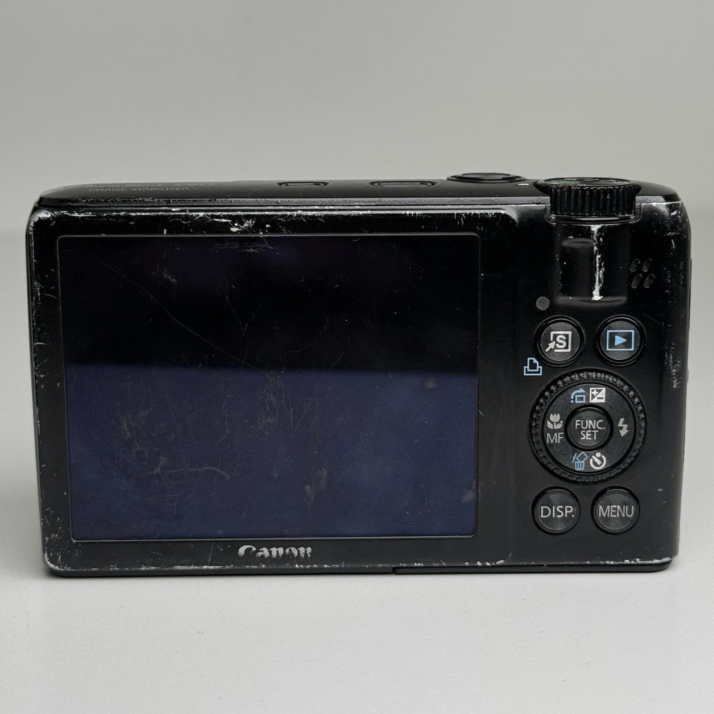 Canon PowerShot S90 Black Compact Digital Camera + Charger