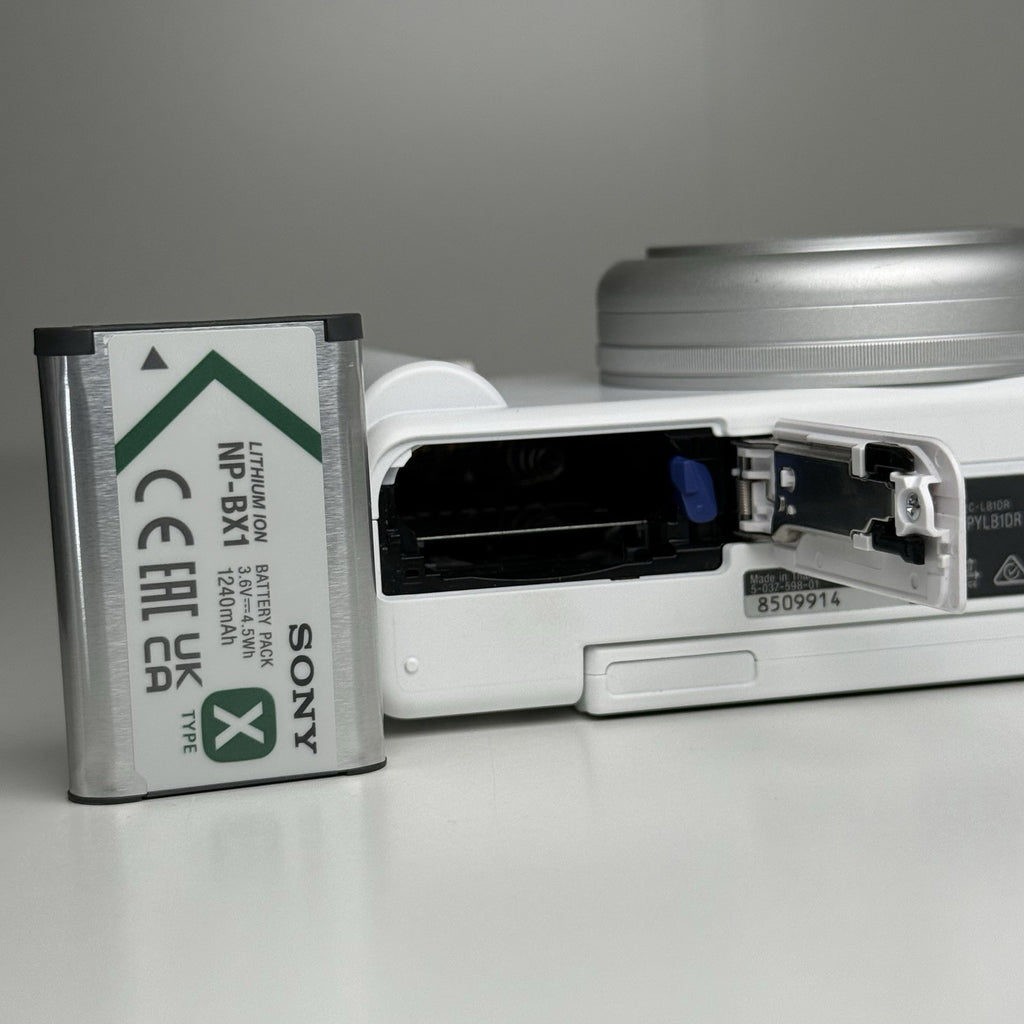 Sony ZV-1F White Compact Digital Vlog Camera with Box + More