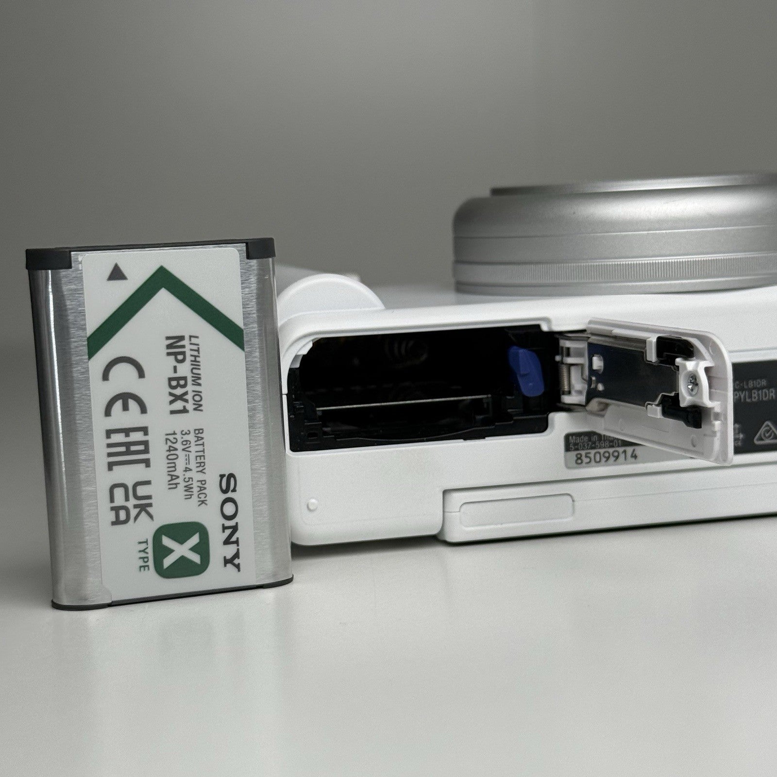 Sony ZV-1F White Compact Digital Vlog Camera with Box + More