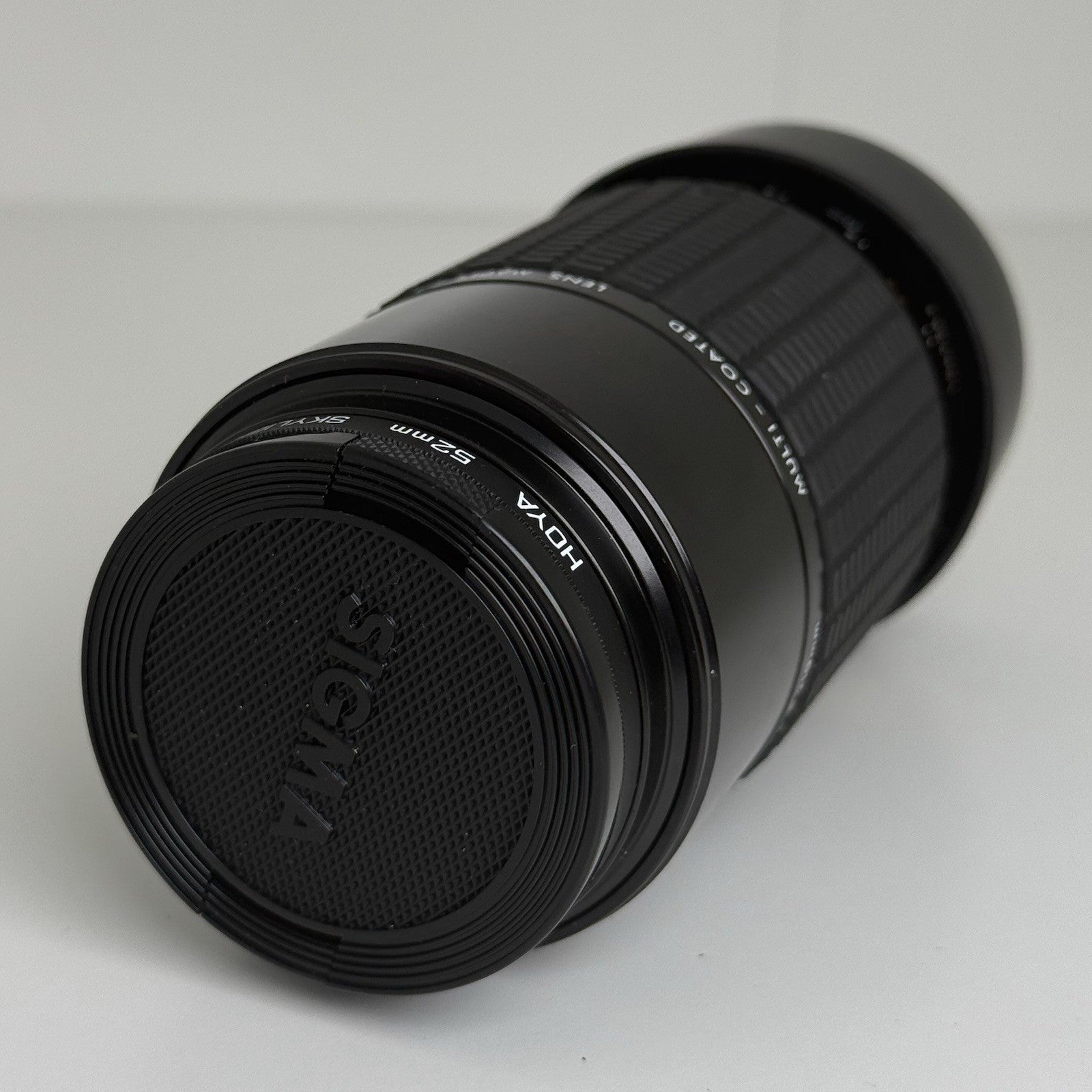 Sigma Zoom-K III 75–300mm f/3.5–4.5 Macro Multi-Coated Lens Black MARKS ON LENS!