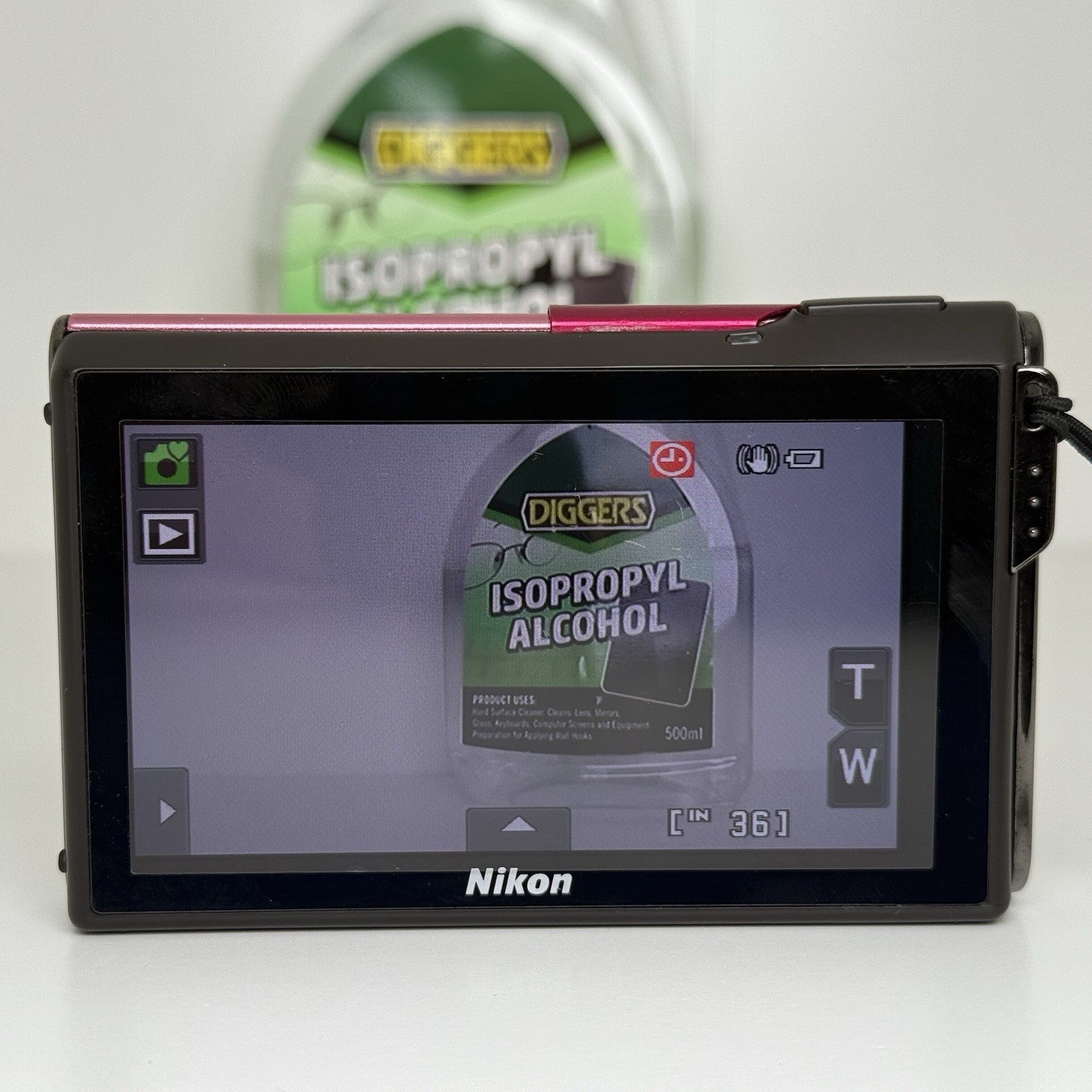Nikon Coolpix S80 Pink Touchscreen Compact Digital Camera