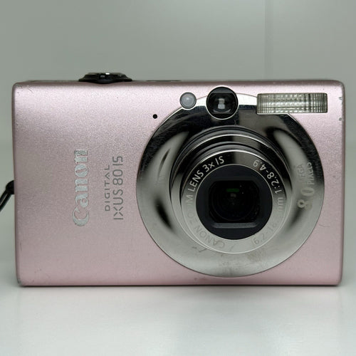 Canon IXUS 80 IS Pink Compact Digital Camera