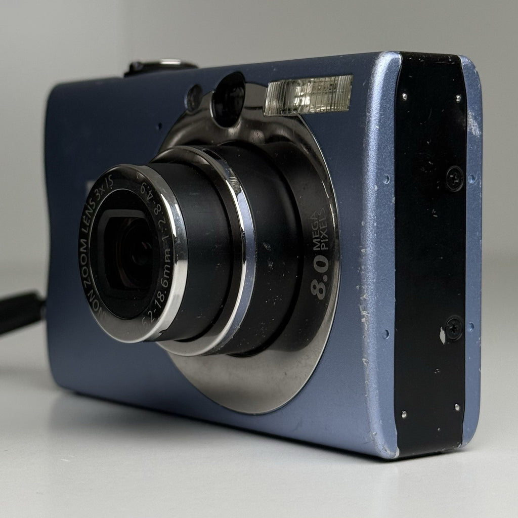 Canon IXUS 80 IS Blue Compact Digital Camera