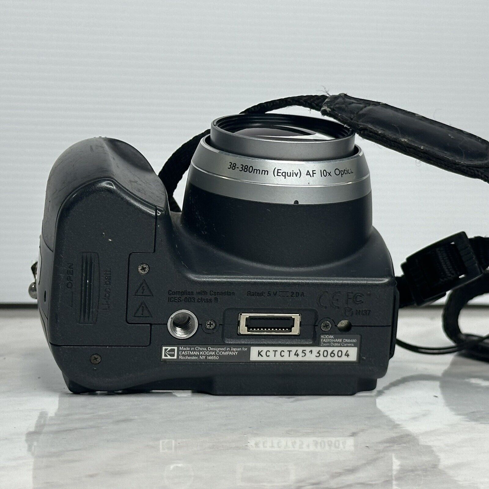 Kodak Easy Share DX6490 Black Digital Camera