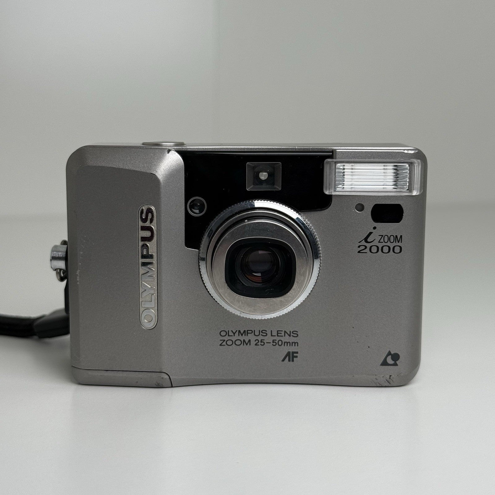 Olympus iZoom 2000 Silver Compact Film Camera