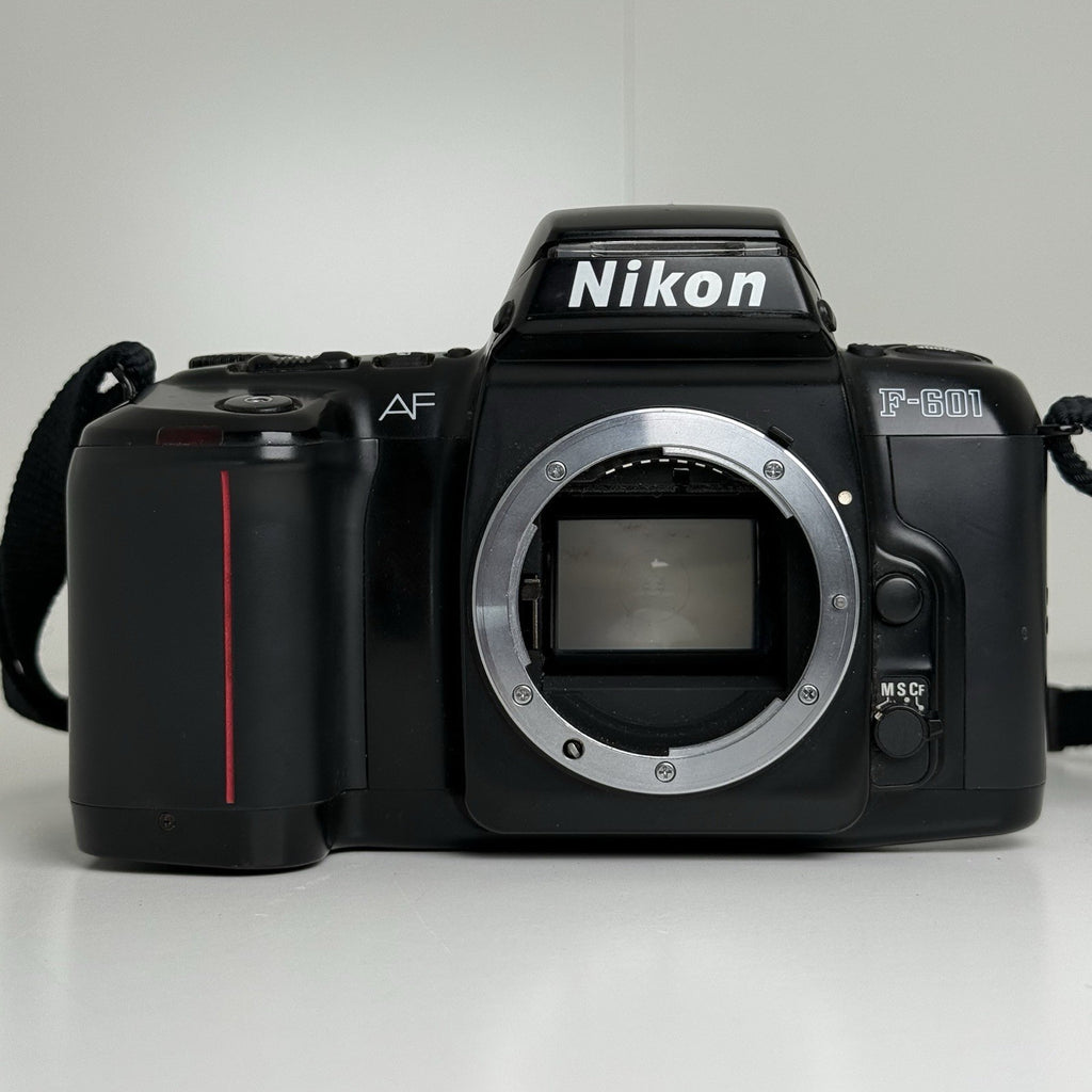 Nikon F-601 AF 35mm Black Film Camera Body Only