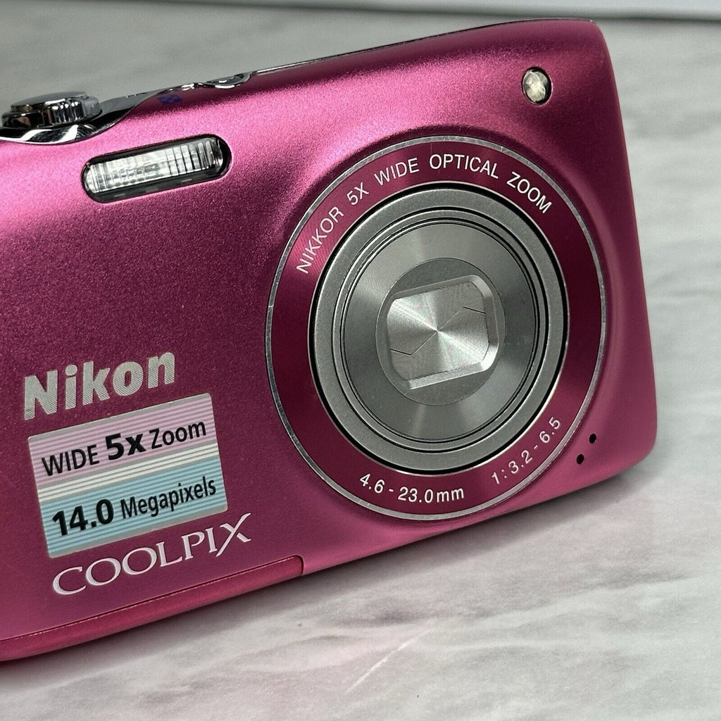 Nikon Coolpix S3100 Pink Digital Camera