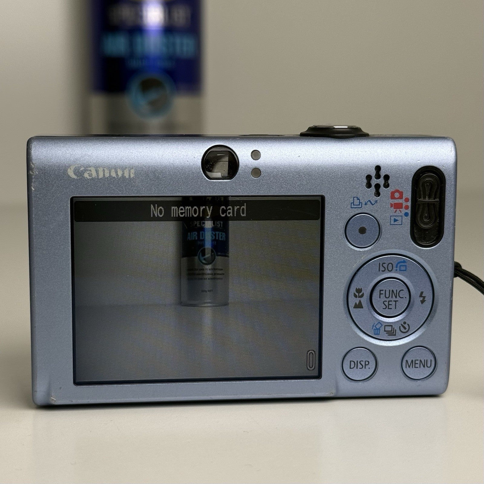 Canon IXUS 80 IS Blue Compact Digital Camera