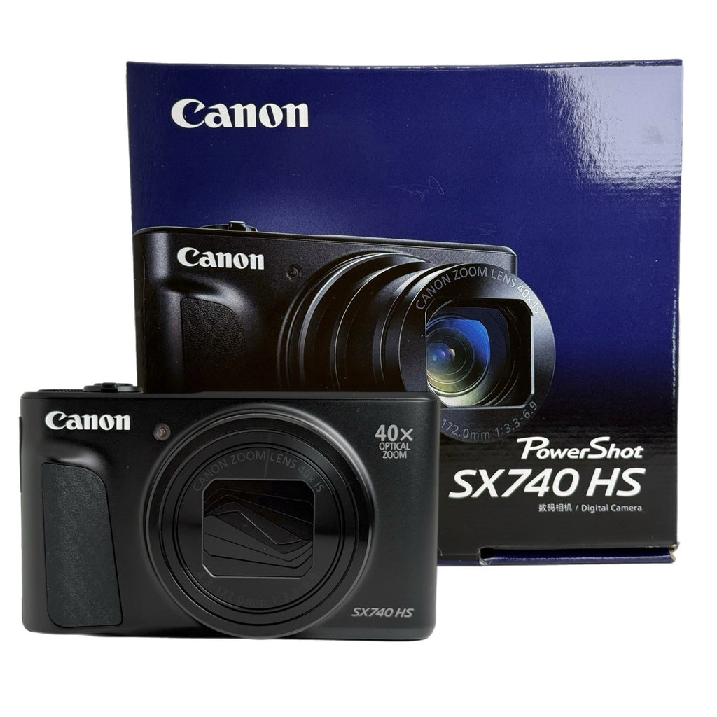 Canon PowerShot SX740 HS Point & Shoot Compact Camera Black BRAND NEW IN BOX!