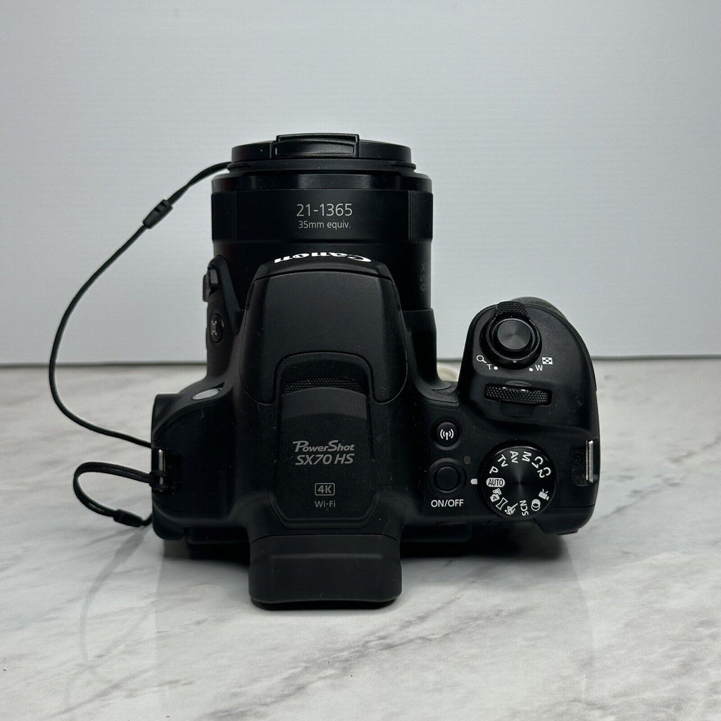 Canon PowerShot SX70HS Black Digital Camera