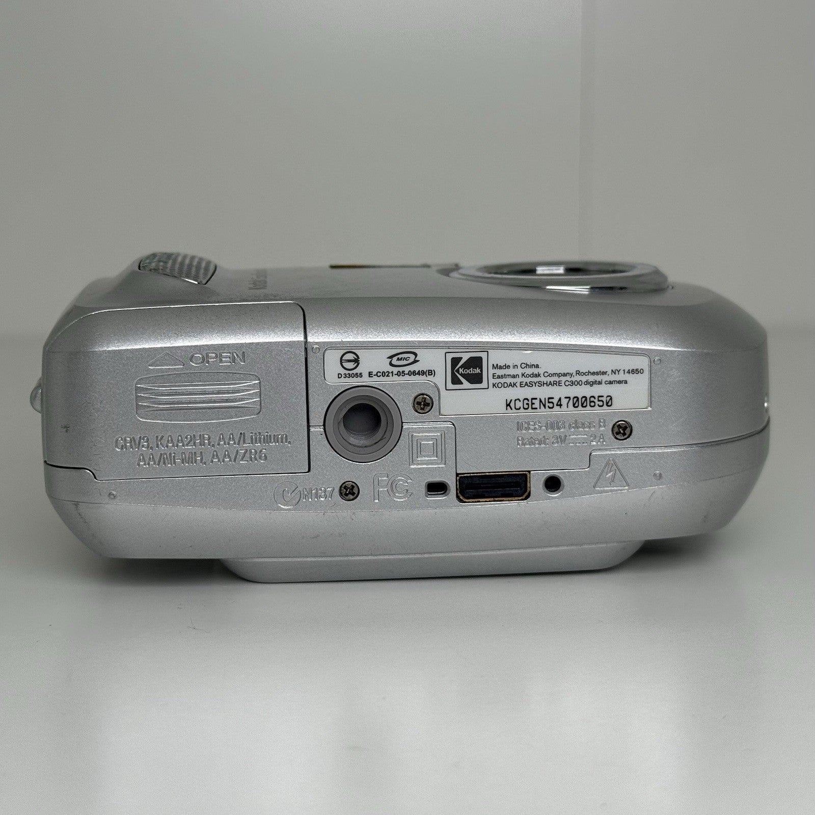 Kodak EasyShare C300 Silver Compact Digital Camera