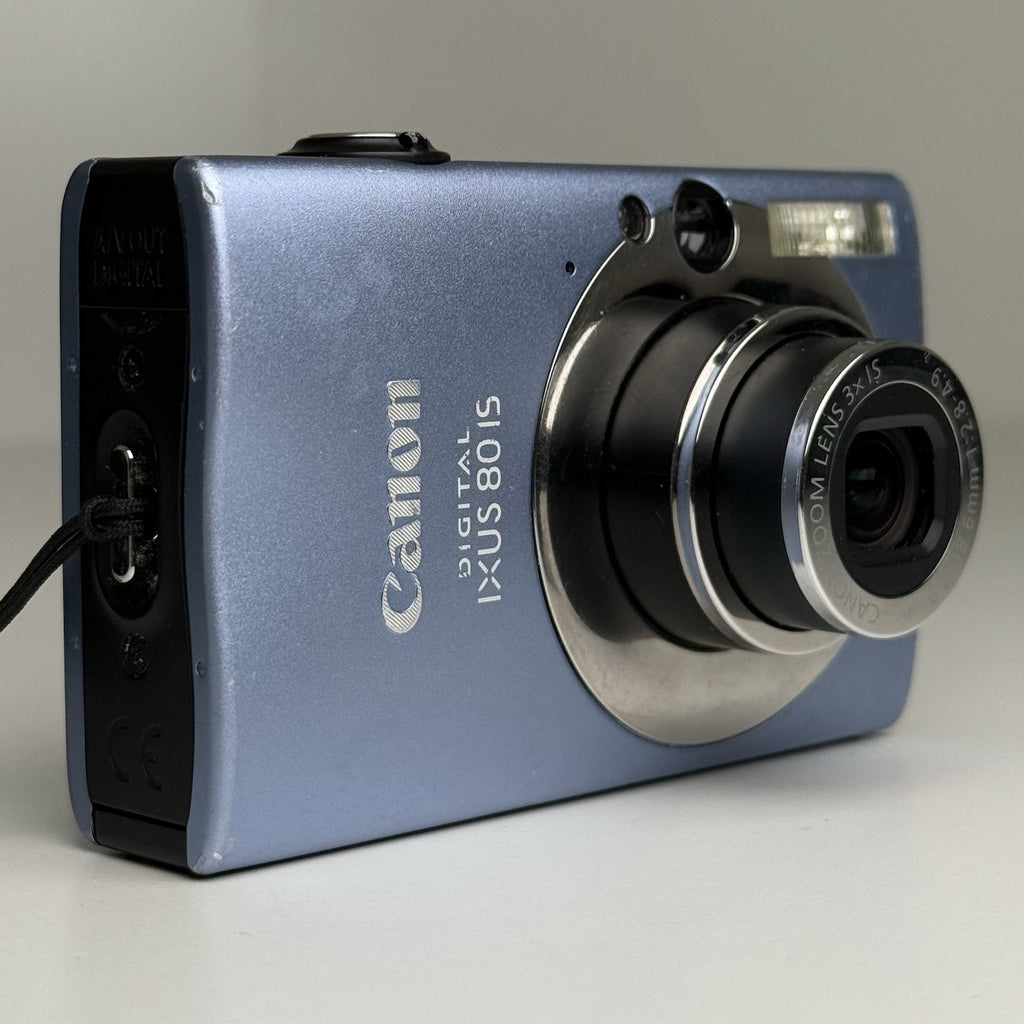 Canon IXUS 80 IS Blue Compact Digital Camera