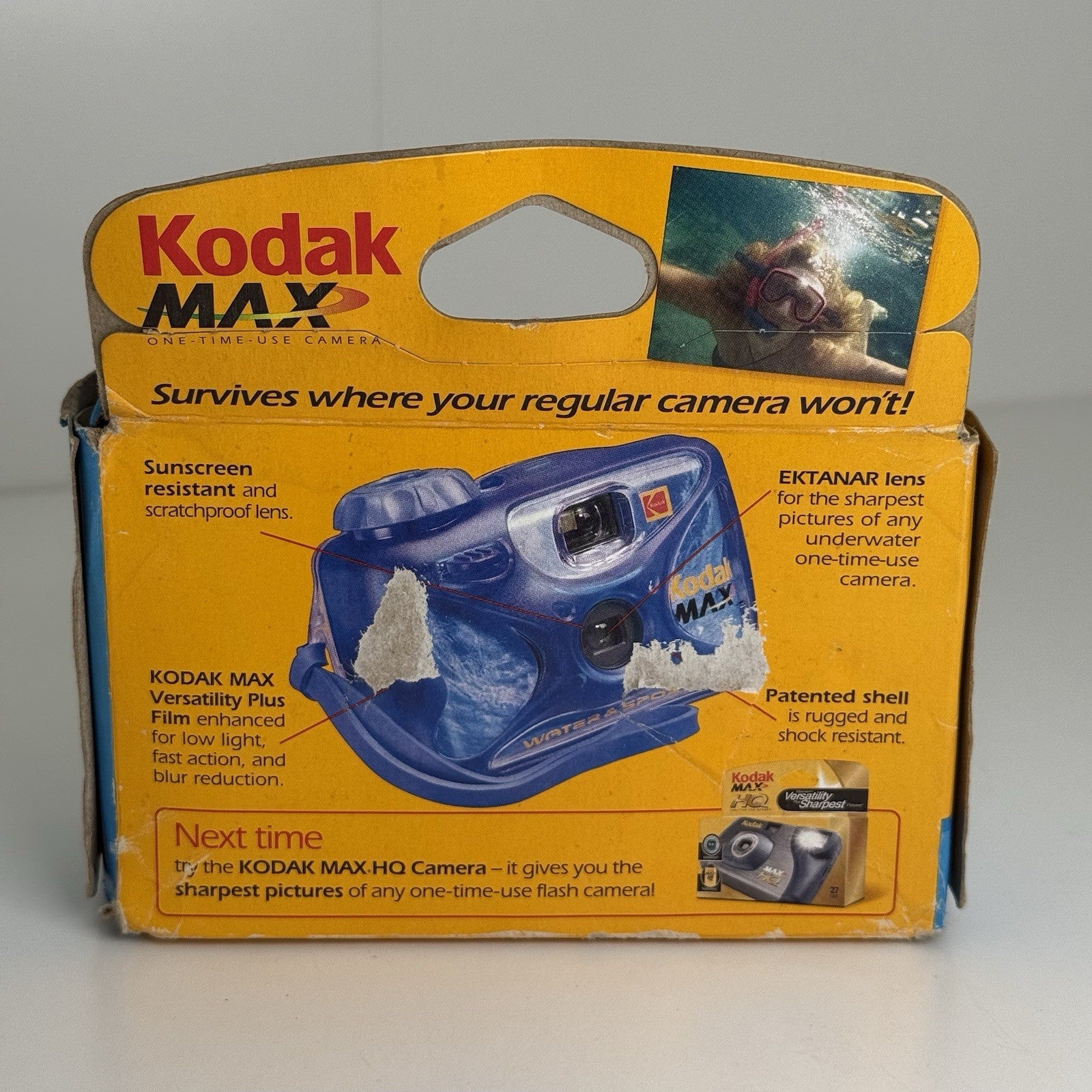 Kodak 35mm WaterSport Waterproof Single Use Disposable Camera