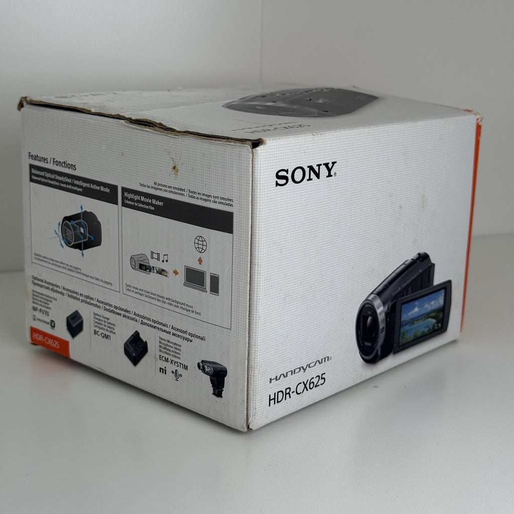 Sony Handycam HDR-CX625 Full HD Black Camcorder