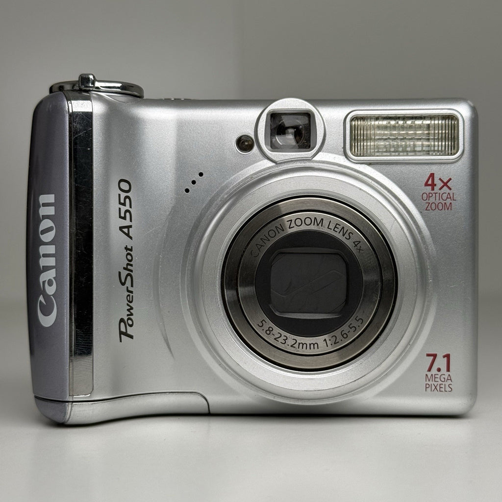 Canon Powershot A550 Silver Compact Digital Camera