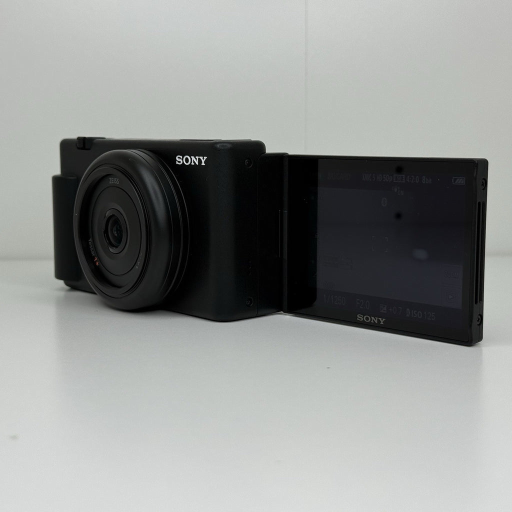 Sony ZV-1F Black Compact 4K Digital Vlogging Camera
