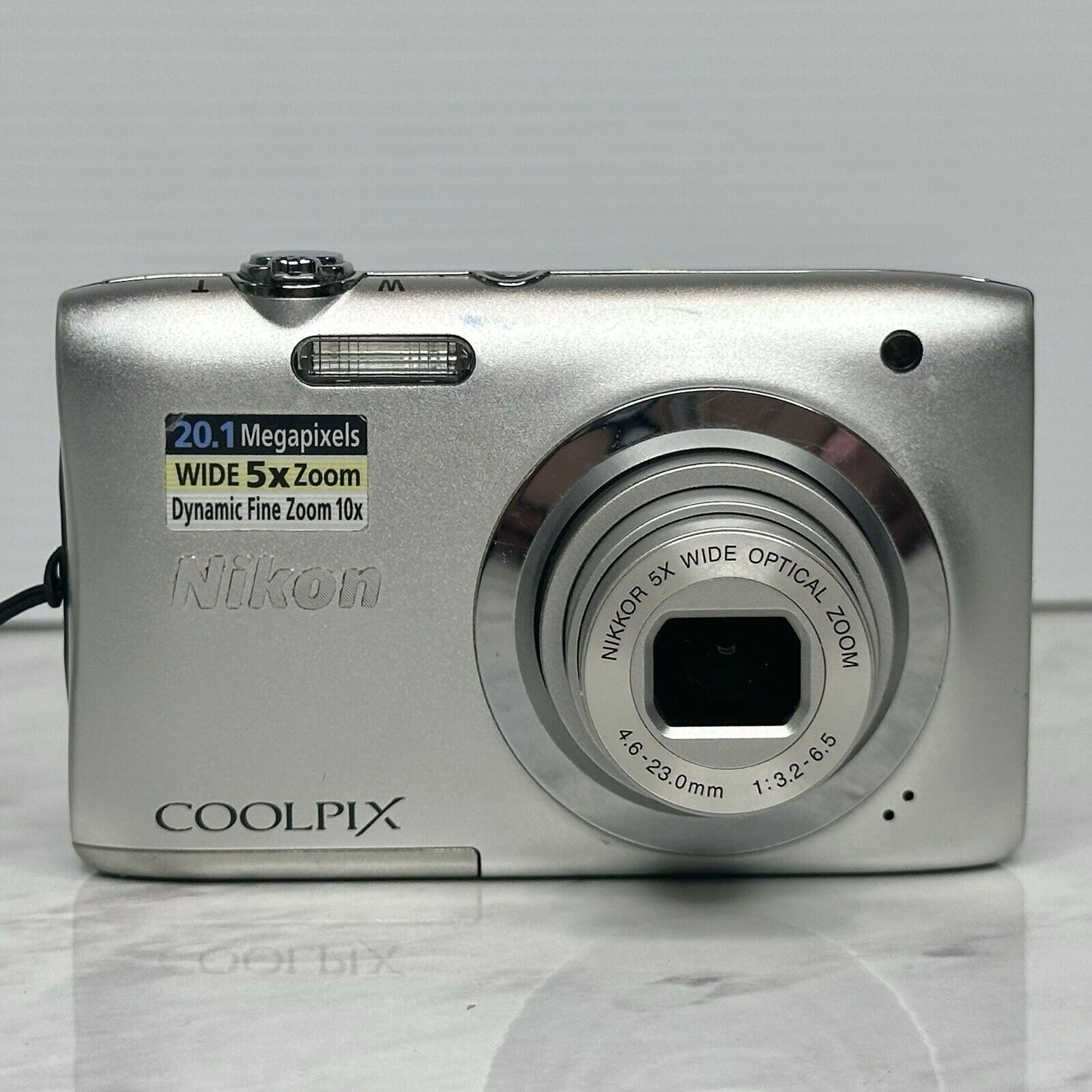 Nikon Coolpix A100 Champagne Silver Digital Camera