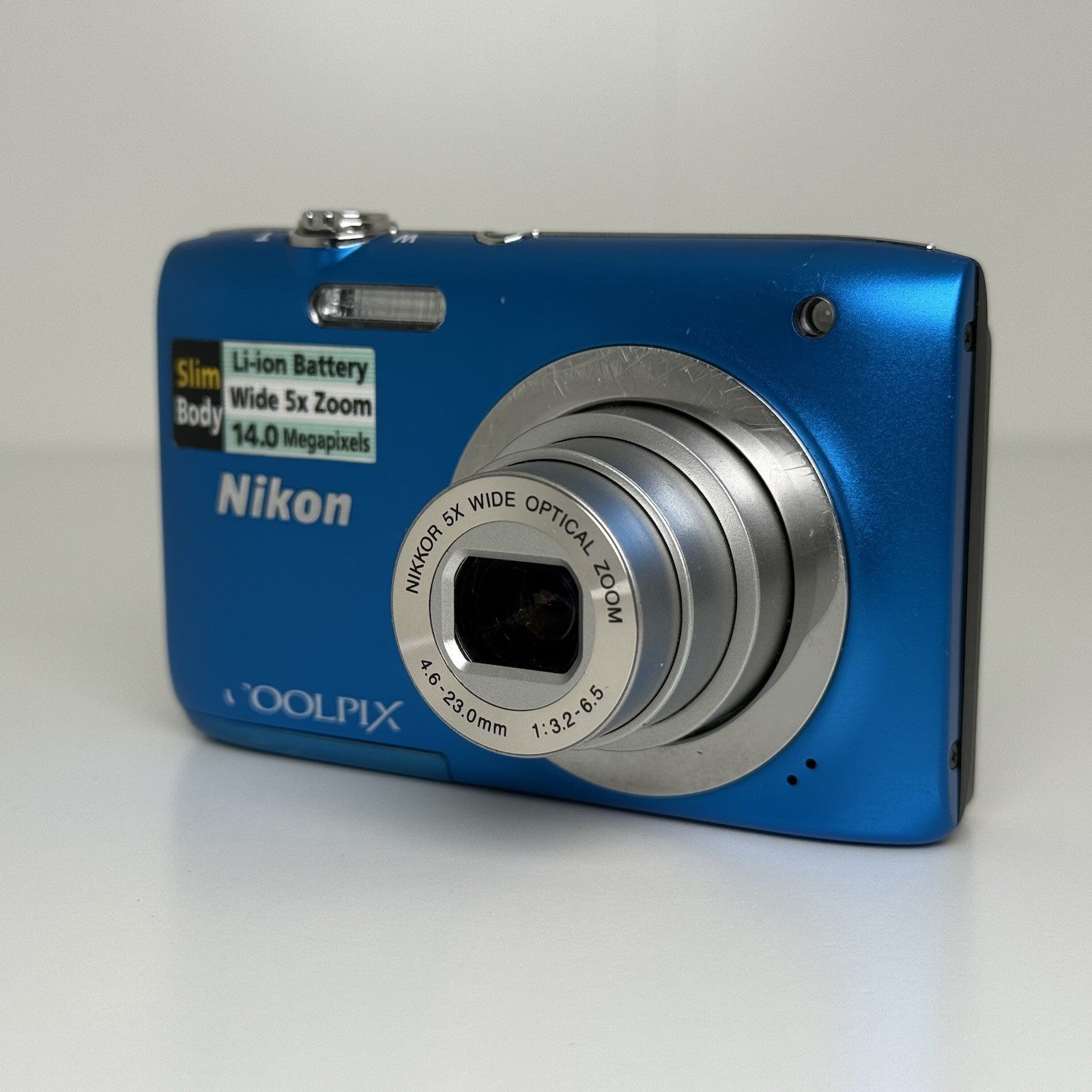 Nikon Coolpix S2600 Blue Compact Digital Camera