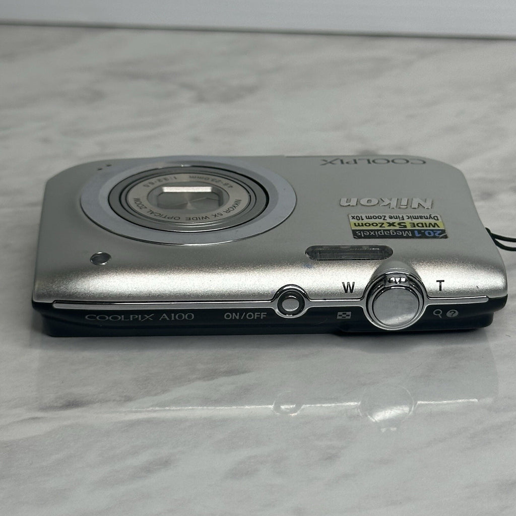 Nikon Coolpix A100 Champagne Silver Digital Camera