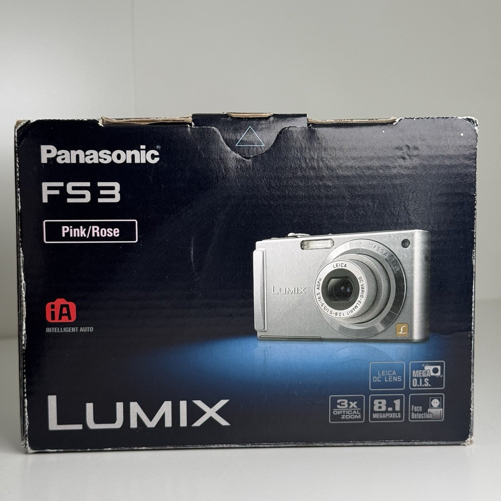 Panasonic Lumix DMC-FS3 Pink Compact Digital Camera