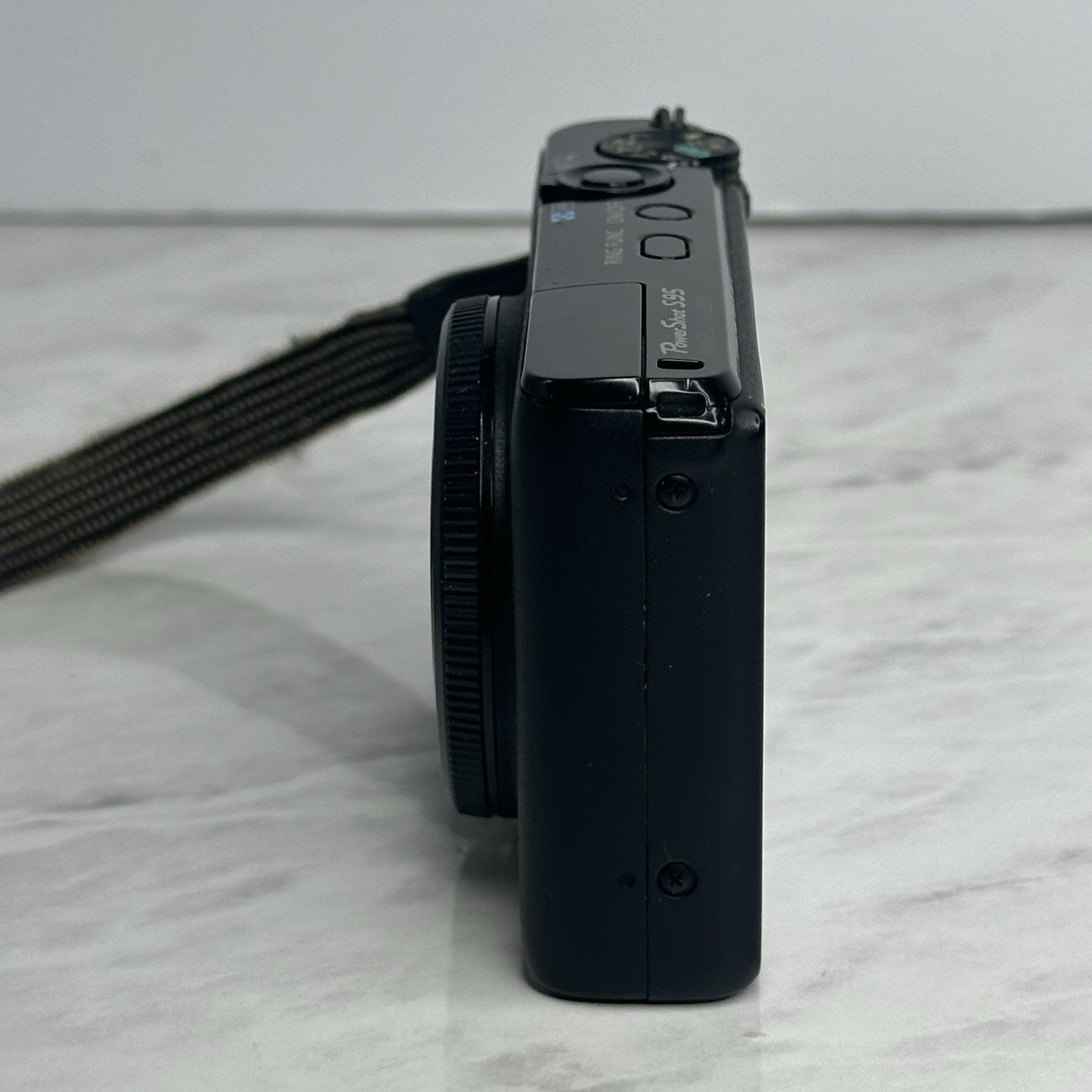 Canon PowerShot S95 Black Compact Digital Camera with Box +More TESTED & WORKING