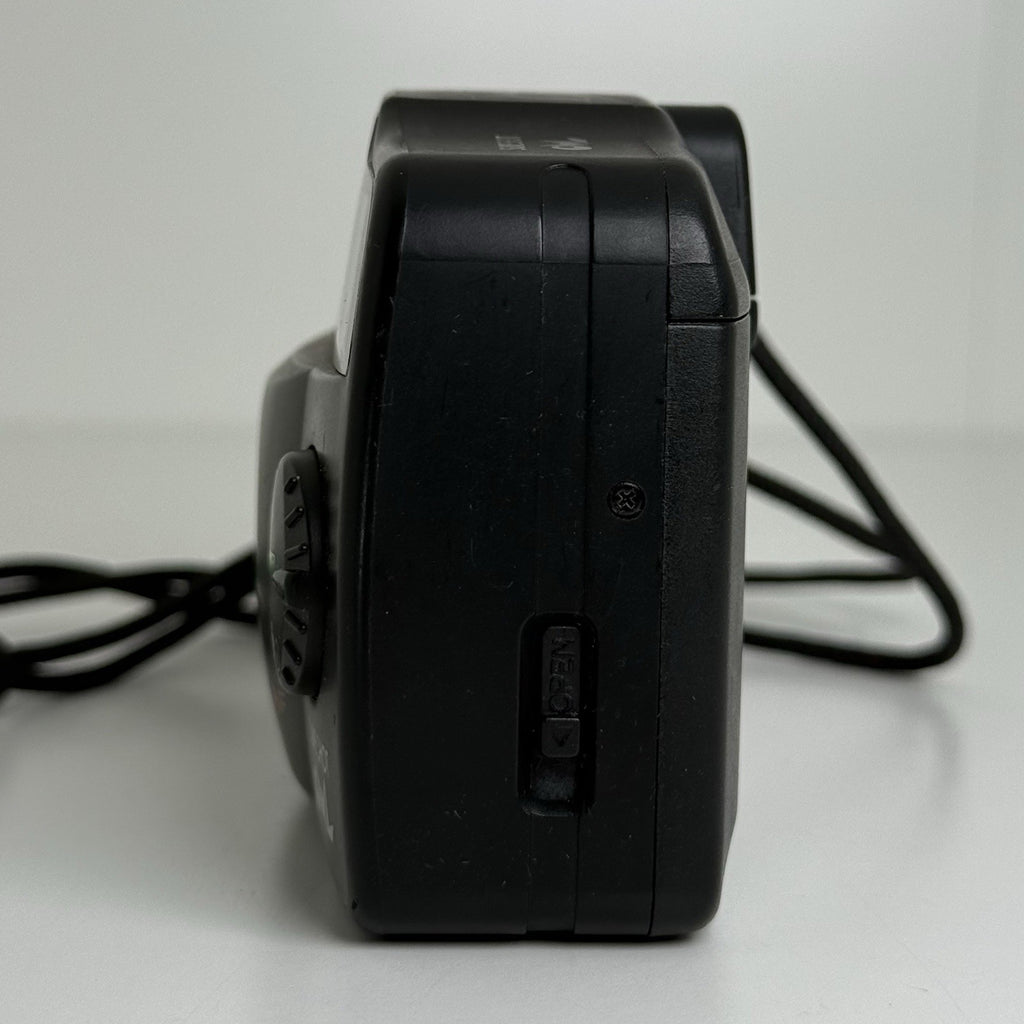 Canon Sure Shot Owl Date Black Compact 35mm Film Camera FOR PARTS ONLY!