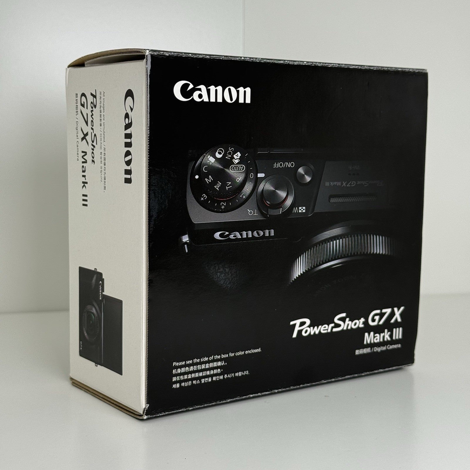Canon PowerShot G7X Mark III Black Digital Camera