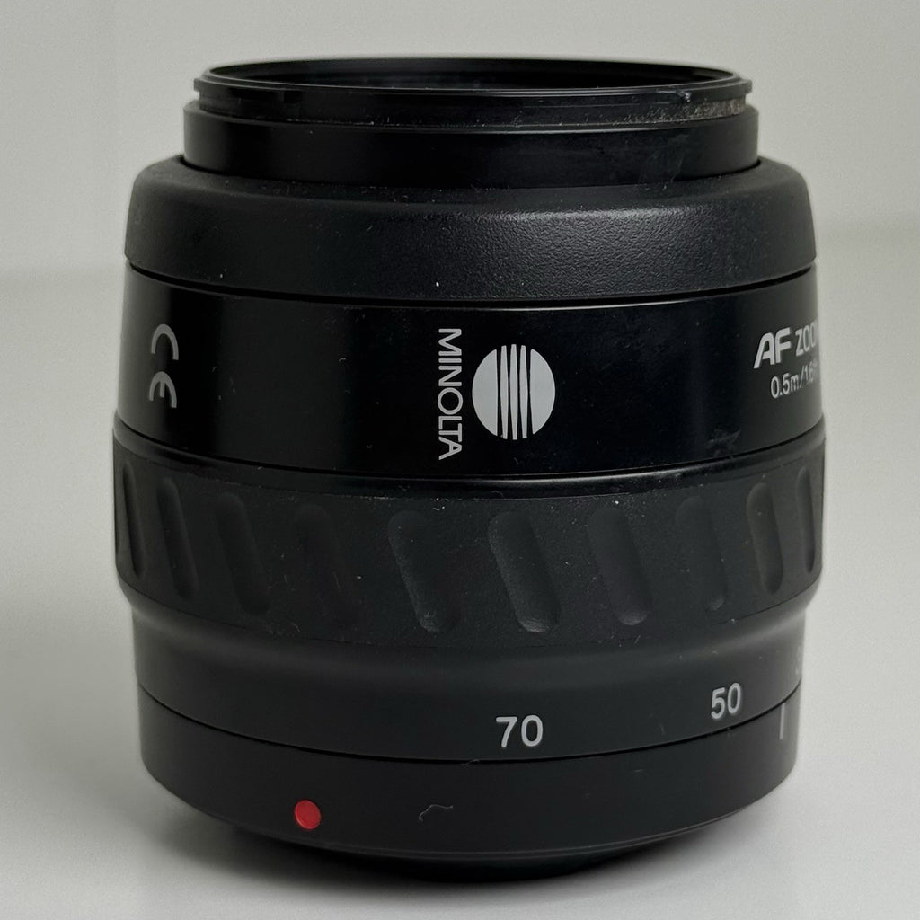 Minolta AF 35-70mm 1:3.5(22)-4.5 Black Camera Lens FOR PARTS!