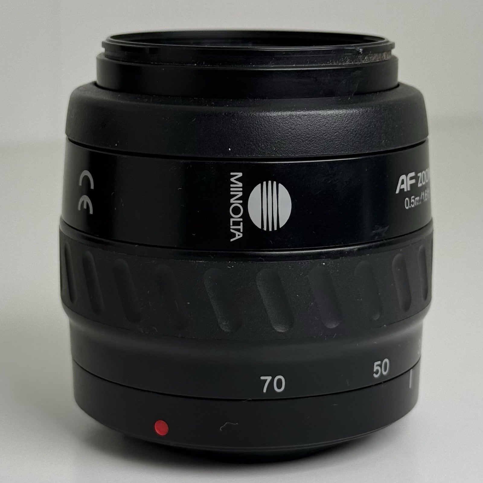 Minolta AF 35-70mm 1:3.5(22)-4.5 Black Camera Lens FOR PARTS!