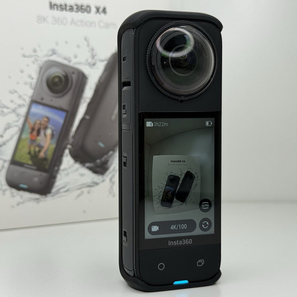 Insta360 X4 Waterproof 8K 360° Action Camera + Box