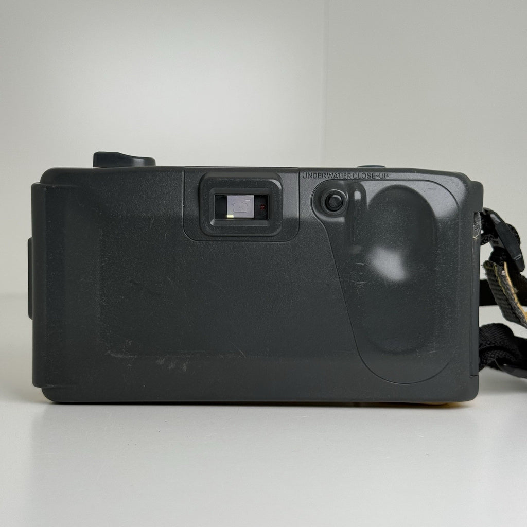 Minolta Weathermatic 35DL Waterproof 35mm Film Camera UNTESTED FOR PARTS ONLY!