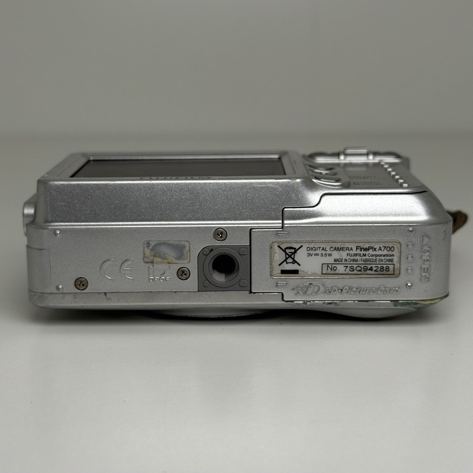 Fujifilm FinePix A700 Silver Compact Digicam Digital Camera