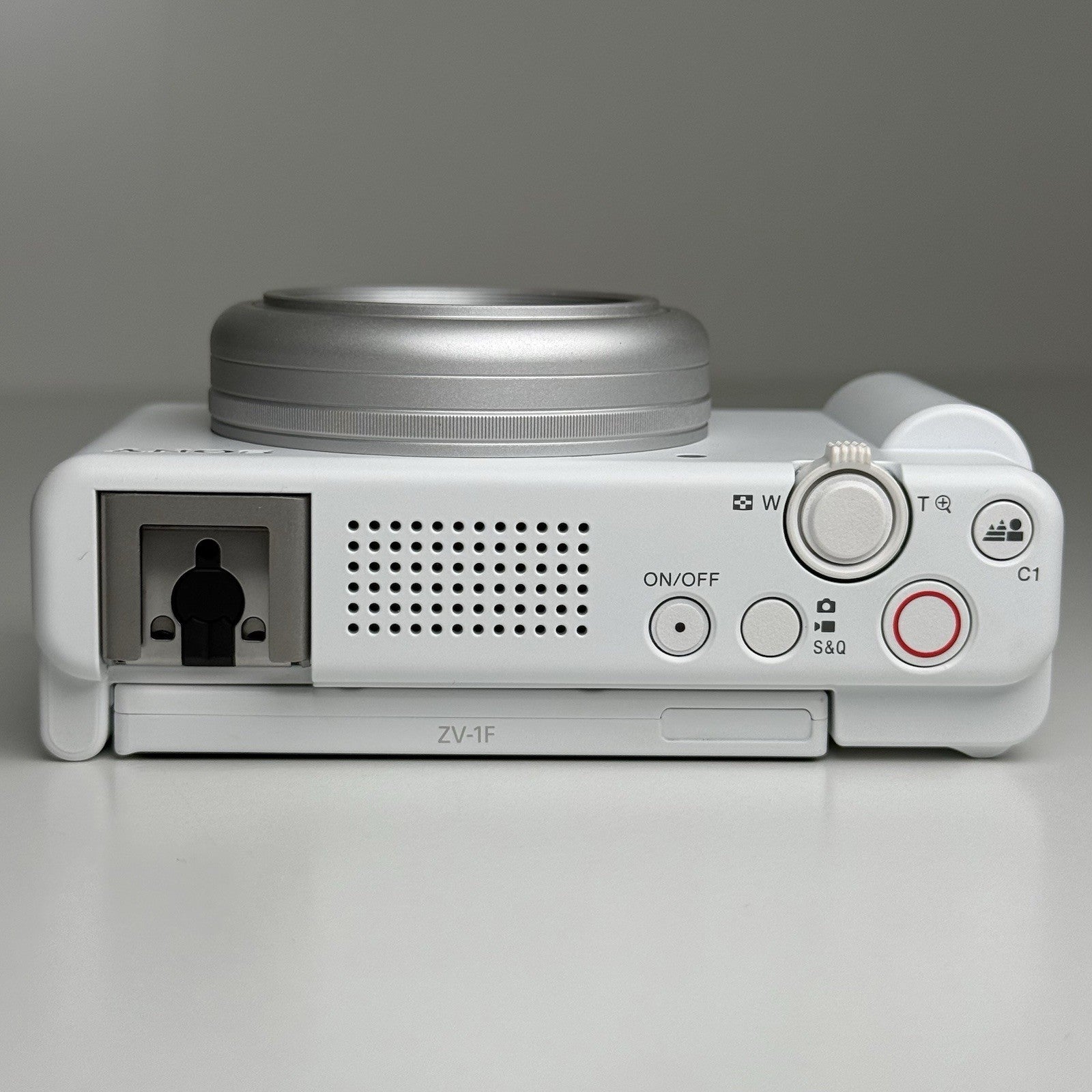 Sony ZV-1F White Compact Digital Vlog Camera with Box + More