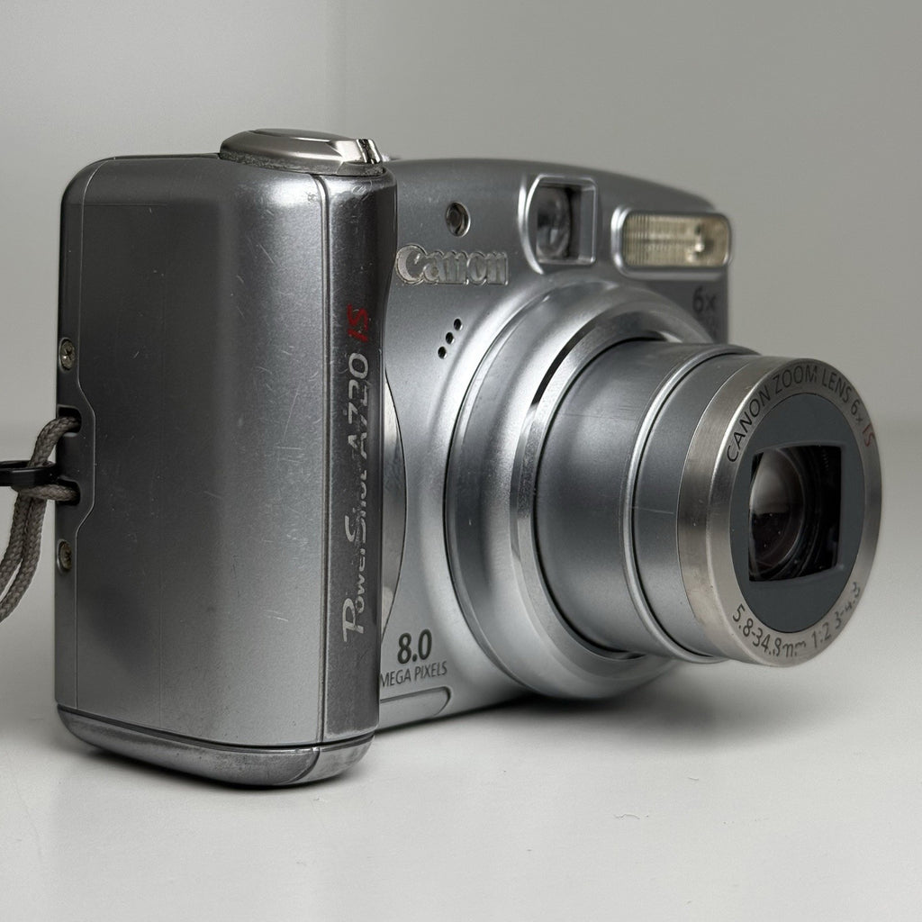 Canon Powershot A720 IS Silver Compact Digital Camera