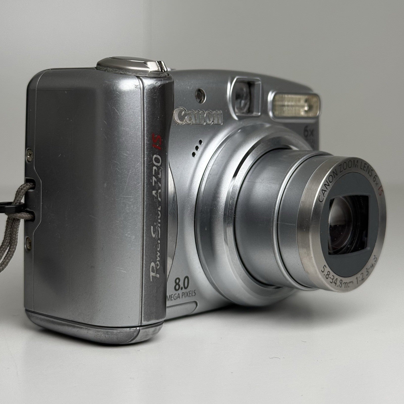 Canon Powershot A720 IS Silver Compact Digital Camera