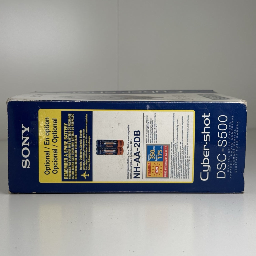 Sony Cybershot DSC-S500 Silver Compact Digital Camera FOR PARTS ONLY!