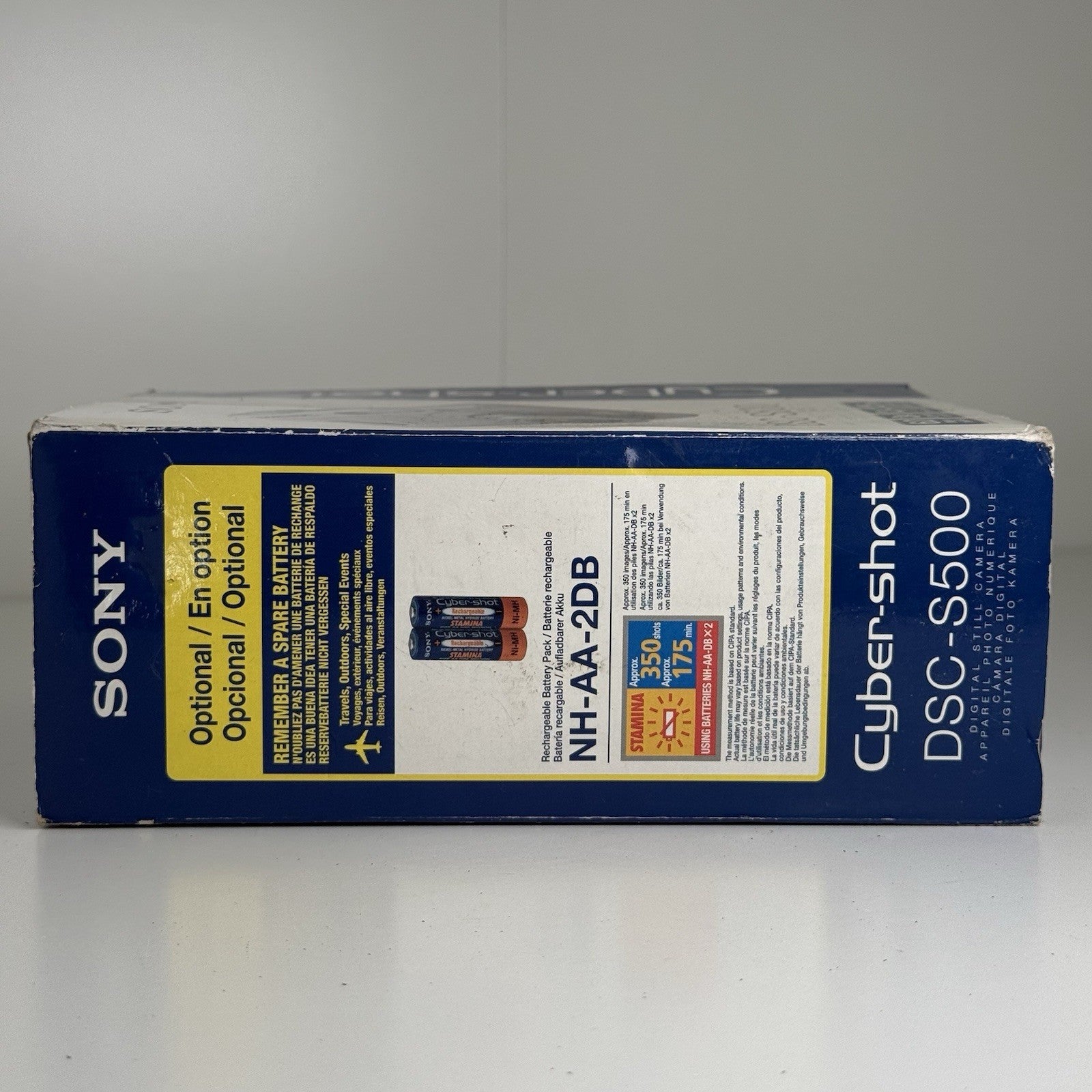 Sony Cybershot DSC-S500 Silver Compact Digital Camera FOR PARTS ONLY!