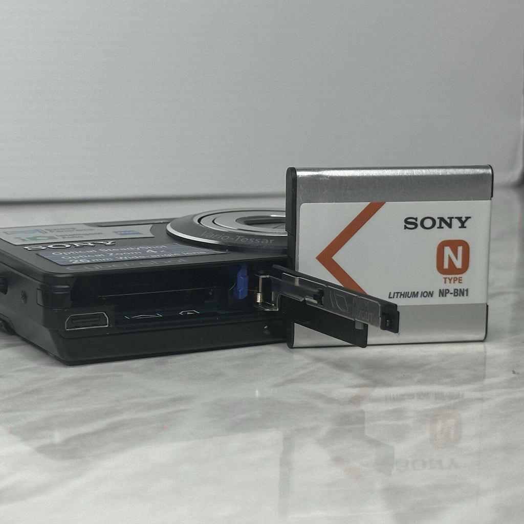 Sony CyberShot DSC-W350 Black Digital Camera